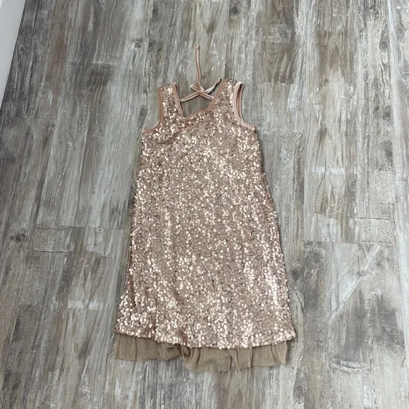 slim fit dress slacks NoraLee Valentina Dress - Rose Gold Hearts